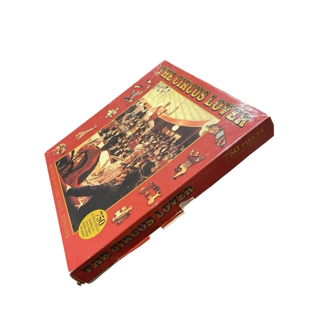 Vintage 1995 Museum of Fine Arts Boston The Circus Lover 750 Pc Puzzle